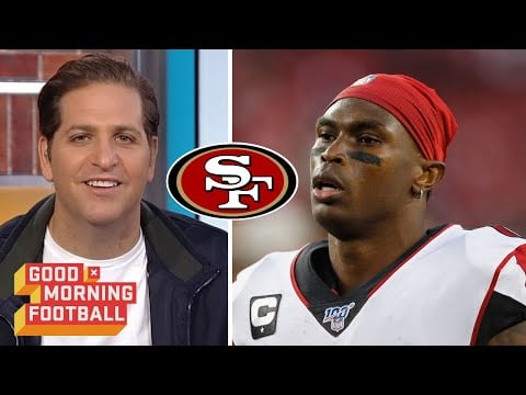 GMFB | Peter Schrager "THINK" 49ers should take another big swing with WR Julio Jones trade